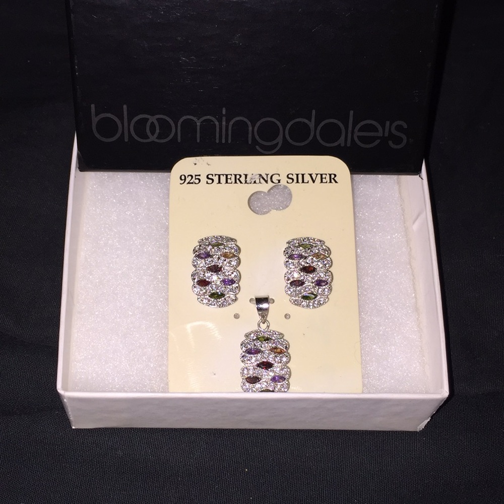 Sterling Silver Earrings and Pendant!